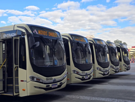 260703 - ÔNIBUS NOVOS ENTREGUES PELA AGÊNCIA DE ASSUNTOS METROPOLITANOS DO PARANÁ AMEP (DIVULGAÇÃO)-1024x768