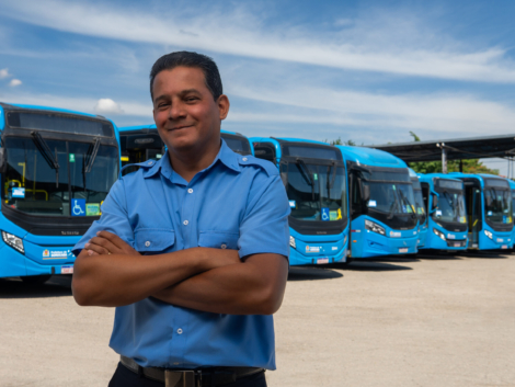 Motorista Cláudio Oliveira_BRT Sorocaba